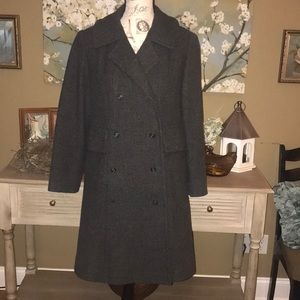 Vintage Grey Peacoat